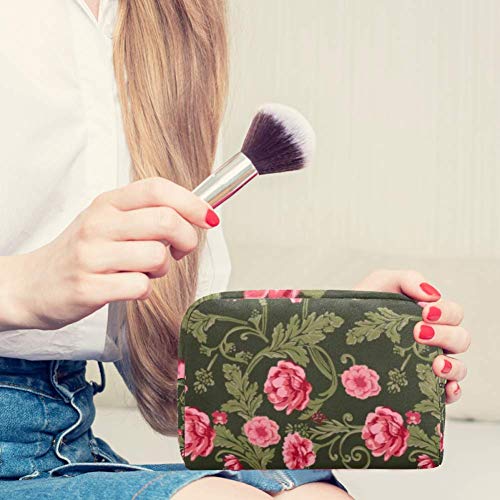 Bolsa de cosméticos próspera cártamo adorable espacioso maquillaje bolsas viaje neceser accesorios organizador