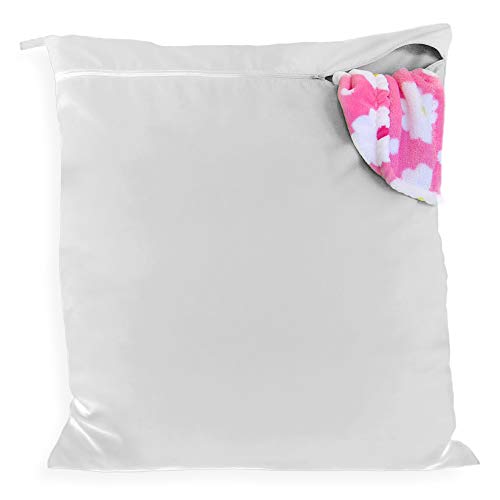 Bolsa de Lavandería Mascotas – mantenga su lavadora libre de pelo - cremallera y asa - para perros, caballos, gatos – ideal para toallas, mantas, juguetes, arnés y más