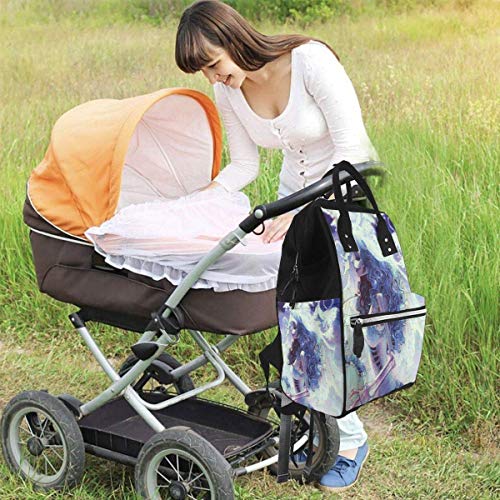 Bolsa de pañal Mochila - Beauty Sally Bride Multifunción Impermeable Mochila de Viaje Pañales Bolsas Cambiantes