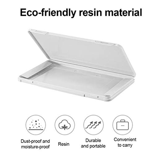 Bolsa Portátil De Almacenamiento De Mascarillas, Caja De Almacenamiento De Mascarillas Antipolvo Para La Prevención De La Contaminación De Mascarillas Paquete , Sin Incluir La Mascarilla (5pcs)