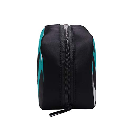 Bolsas de viaje para mujer Primavera Dibujos animados Mofeta Flores Hoja Bolsa de artículos de tocador cosméticos Bolsa de artículos de aseo Bolsa de artículos de baño colgantes para niñas Bolsas de