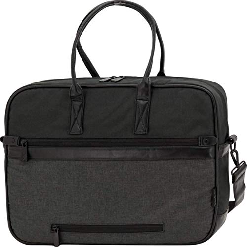 Bolso Bandolera Portadocumentos Valencia CF Maletín Tablet, Portatil, Carpetas, Documentos, Ajustable 41x31x8 cm