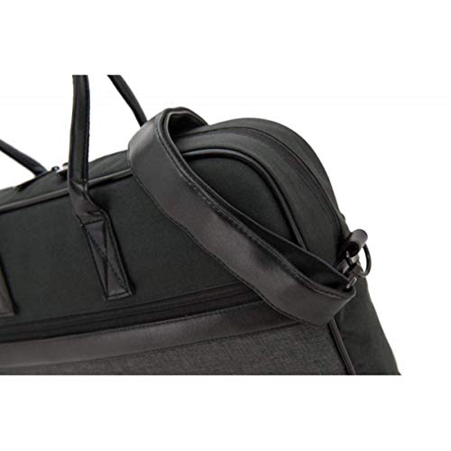 Bolso Bandolera Portadocumentos Valencia CF Maletín Tablet, Portatil, Carpetas, Documentos, Ajustable 41x31x8 cm