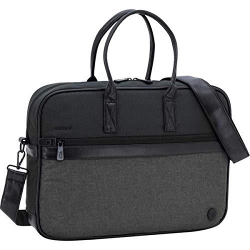 Bolso Bandolera Portadocumentos Valencia CF Maletín Tablet, Portatil, Carpetas, Documentos, Ajustable 41x31x8 cm