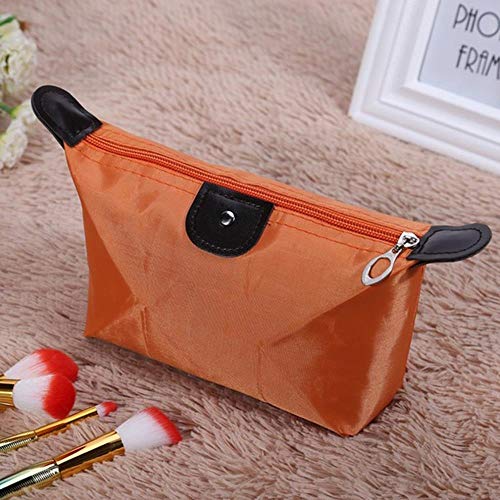 Bolso cosmético de 11 colores para mujer, estuche de maquillaje, bolso de mano, organizador de artículos de tocador, bolsa de almacenamiento informal de viaje al aire libre, azul real, España