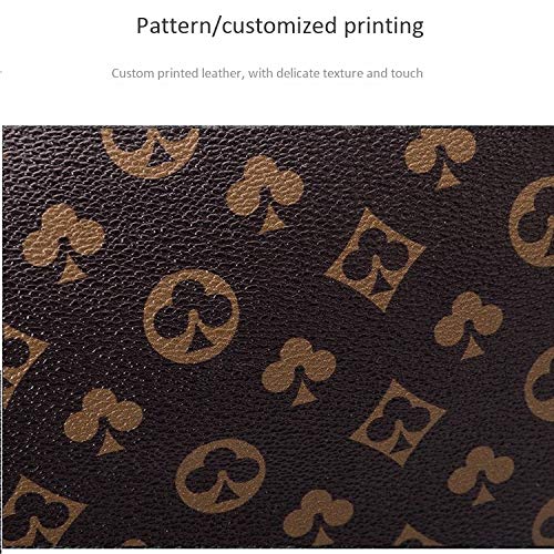 Bolso de Cuero de Shell Floral Bolso de Mensajero de Las señoras Bolso Bolso de Hombro de la PU