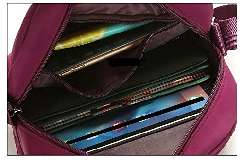 Bolso de Nailon Carteras y Bolsos de Mujer Impermeable Un Hombro Bolso Bandolera de Viaje para Mujer