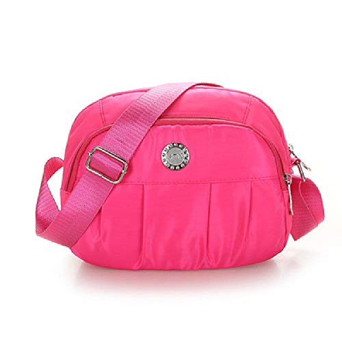 Bolso de Nailon Carteras y Bolsos de Mujer Impermeable Un Hombro Bolso Bandolera de Viaje para Mujer
