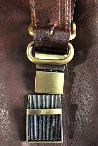 bolso maletín de cuero, mensajero, computadora portátil, escuela, oficina, universidad, bolsa de trabajo de 17 pulgadas