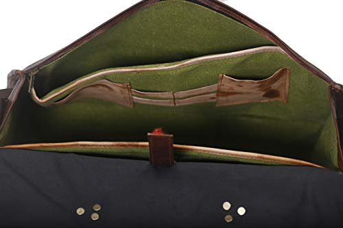 bolso maletín de cuero,mensajero,laptop,bolso bandolera de 15 pulgadas de cuero genuino