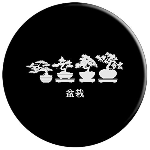 Bonsai Tree Graphic Tee Japanese Zen Apparel PopSockets Agarre y Soporte para Teléfonos y Tabletas