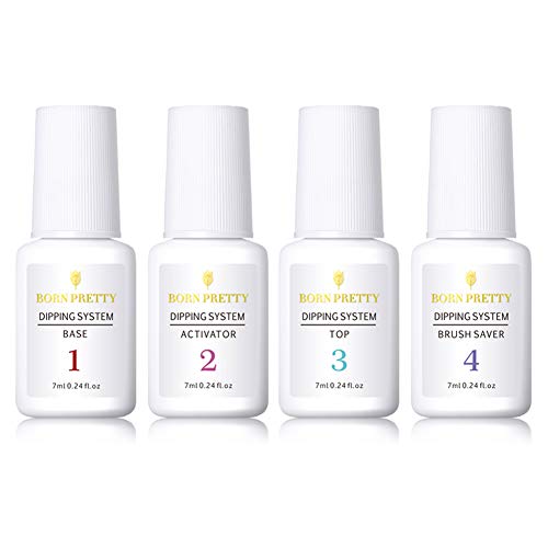 BORN PRETTY 7ml Dipping Powder System Liquid Clear Nail Art Manicure Gel Polish No UV Lamp Needed