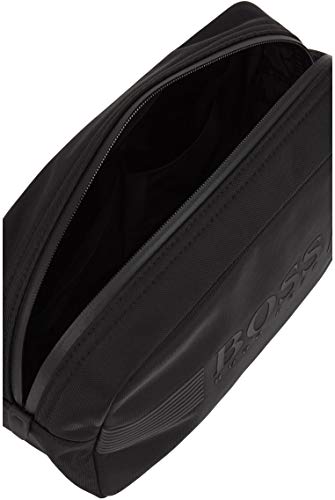 BOSS Athleisure - Pixel_washbag, Organizadores de Bolso Hombre, Negro (Black 001), 9x15.5x25 cm (B x H T)