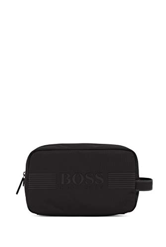 BOSS Athleisure - Pixel_washbag, Organizadores de Bolso Hombre, Negro (Black 001), 9x15.5x25 cm (B x H T)