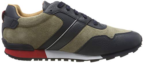 BOSS Parkour_Runn_sdtb, Zapatillas para Hombre, Beige (Open Beige 284), 41 EU