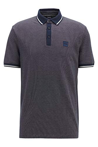 BOSS Partey Polo, Azul Oscuro, XXL para Hombre