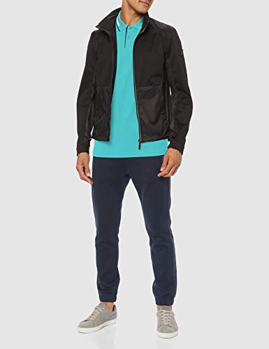 BOSS Paul Curved Polo, Azul (Open Blue 488), XS para Hombre