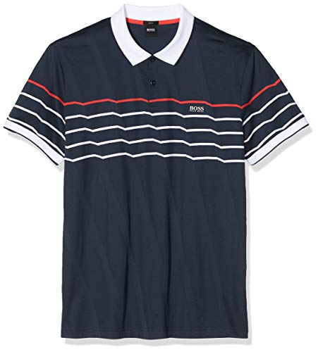 BOSS Paule 5 Polo, Azul (Navy 410), Small para Hombre