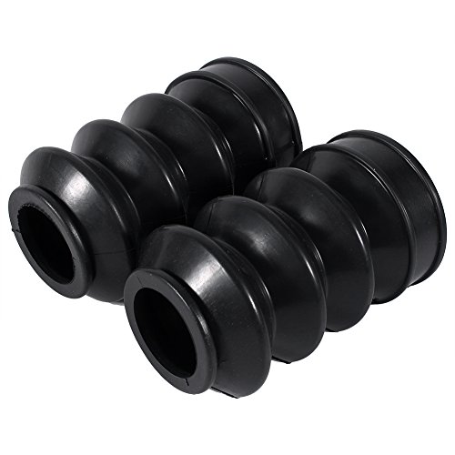 Botas de goma para cubierta de horquilla de motocicleta, 39mm, compatible con Sportster Dyna FX XL 883