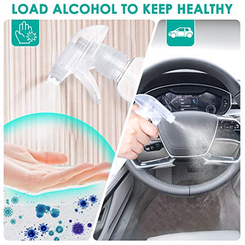 Botella de spray PHYSEN botella de spray de alcohol vacía y transparente, botella de spray de planta botella cosmética atomizador de perfume, niebla de spray súper fina Adecuado para artículos para el