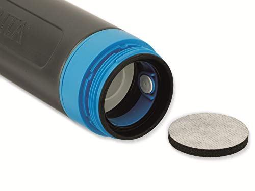 Botella filtrante BRITA Active Azul - Filtro Tecnología MicroDisc, Óptimo sabor para disfrutar en cualquier lugar, Botella de Agua sin BPA, 0.6 litros