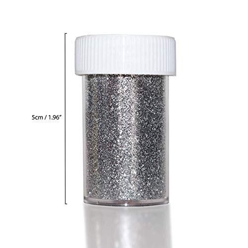 Botes con Purpurina 12 Colors Purpurina para Manualidades y Arte para Cara Ojos Maquillaje Pelo Arte Corporal para el Festival de Música Masquerade