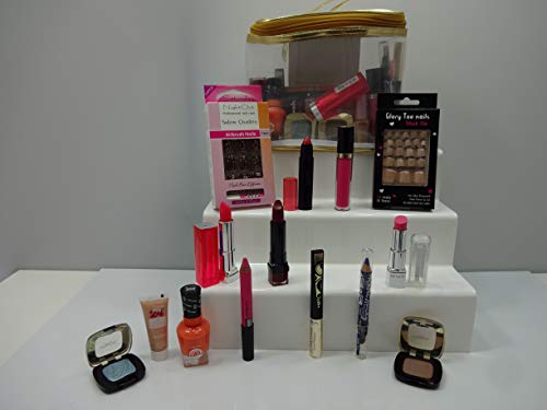 Bourjois Juego de cesta de maquillaje de regalo para ella, 6 piezas