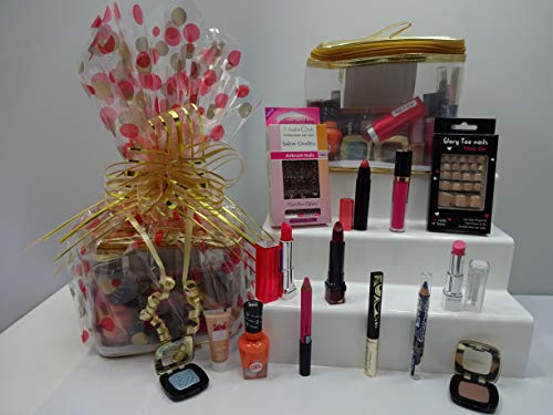 Bourjois Juego de cesta de maquillaje de regalo para ella, 6 piezas