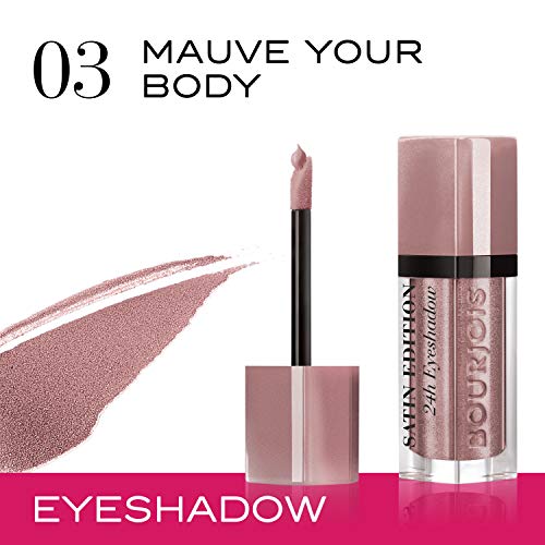Bourjois Satin Edition Sombra de Ojos Líquida Tono 3 Mauve your body - 28 gr