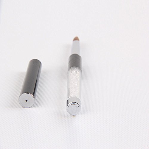 BQAN 1Pc Nail Art Brush Pure Kolinsky Sable Crystal Pen 8# by BQAN