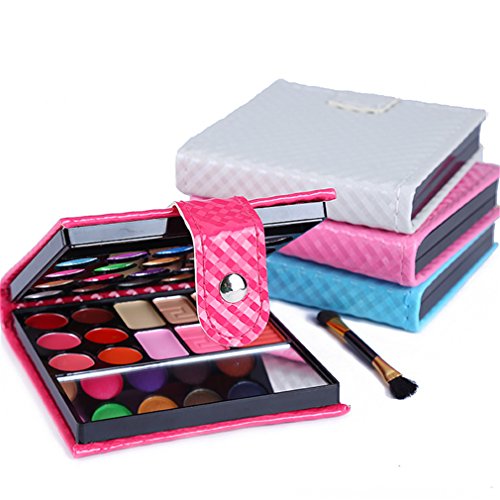BrilliantDay 32 color paleta de sombra de ojos Blush Corrector Kit Belleza brillo de labios maquillaje Set