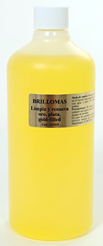 BRILLOMAS - 275 mililitros - Limpiador Plata y Oro + Regalo de un paño abrillantador (8 cm x 8 cm)