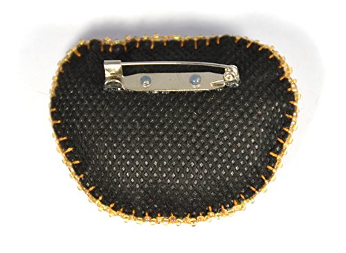 Broche terciopelo perro Bulldog Burdeos – Bijou Fantasía