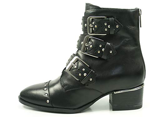 Bronx Brunex 46979-A-187 Ankle Botines para Mujer, Talla:37 EU, Color:Negro