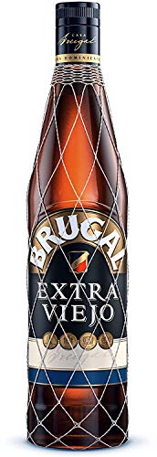 Brugal Extra Viejo Ron Dominicano, 38% + Estuche Vaso bajo - 700 ml