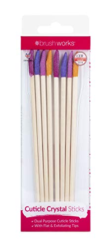 Brushworks Varillas de Cutícula de Cristal 21 g
