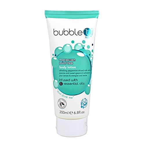 Bubble T Cosmetics - Loción hidratante para el cuerpo, menta marroquí, 200 ml