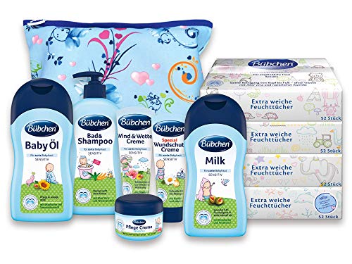 Bübchen Baby Care Starter Set, 1er Pack (7 productos)