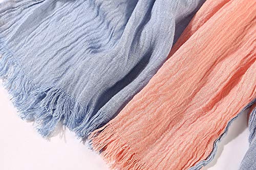 Bufanda Bufanda De Algodón 100% para Hombre, Bufanda A Rayas De Color Azul Y Negro, Bufanda Cálida De Otoño E Invierno, Bufandas para Hombre, Azul Marino