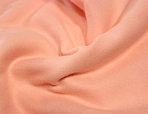 Bufanda Bufanda De Invierno para Mujer, Bufandas De Cachemira Suave De Doble Cara Sólidas, Chal Y Envolturas, Pañuelo para Mujer, Fular, Borla Color8