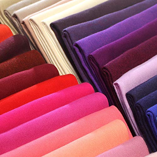 Bufanda Bufanda De Invierno para Mujer, Bufandas De Cachemira Suave De Doble Cara Sólidas, Chal Y Envolturas, Pañuelo para Mujer, Fular, Borla Color8