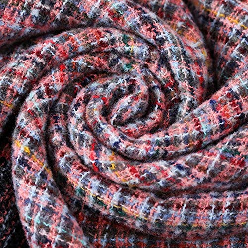 Bufanda Bufanda De Marca para Mujer, Bufandas De Invierno A Cuadros A La Moda para Damas, Chales De Cachemira, Abrigos Cálidos, Cuello Triangular, Bufandas De Vendaje S36