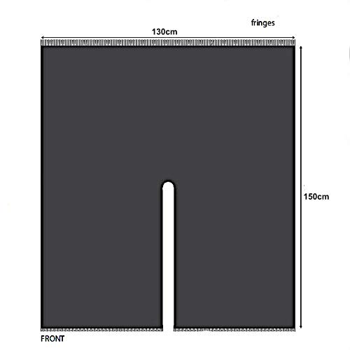 Bufanda De Otoño E Invierno Para Damas De La Calle En Europa Y América, Habitación Con Aire Acondicionado, Chal Cálido Con Flecos Monocromo De Doble Uso, Adecuado Para La Vida Diaria Y El Ocio