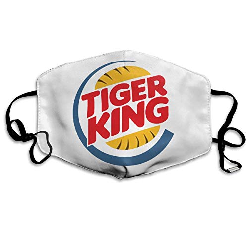 Bufanda De Protección Facial,Cubierta Facial,Dust Más-Cara,Pañuelo En La Cabeza,Cara Boca Más-Cara,Boca Bufanda Facial,Tiger King Joe Exotic Burger King Logotipo