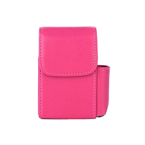 bulrusely Cajas De Cigarrillo PU Portátil Robusto Impermeable Cajas De Cigarrillos No Se Deforma Fácilmente Duradero Los Paquetes De Cigarrillos con Bolsa Más Ligera Benefit