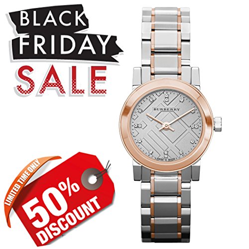 BURBERRY BU9214 - Reloj para Mujeres, Correa de Acero Inoxidable