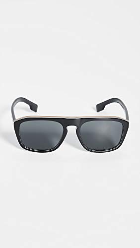 BURBERRY Gafas de Sol BE 4286 BLACK/GREY 55/19/145 hombre