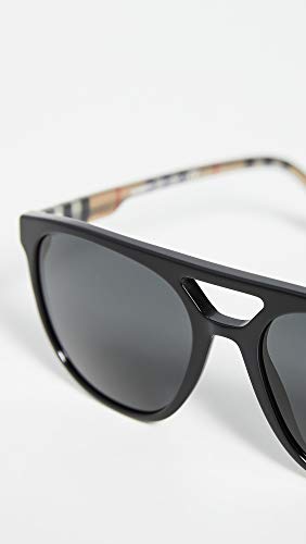 BURBERRY Gafas de Sol BE 4302 BLACK/GREY 56/18/145 hombre