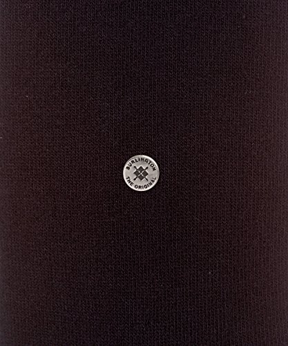 Burlington Everyday Uni Baumwolle Einfarbig 2 Paar Calcetines, Negro (Black 3000), 7-10 (Talla del fabricante: 40-46) (Pack de 2) para Hombre