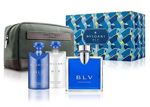 Bvlgari Bvlgari Blv Pour Homme Edt Set 100+ S/G 75+ A/S 75+ Neceser - 250 ml.